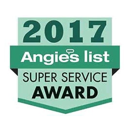 Logo mentioning that Master Attic is a company that was awarded in 2017 as a company offering super good customer service