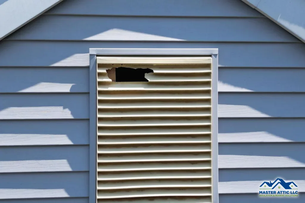 Attic Entry Point Close-up