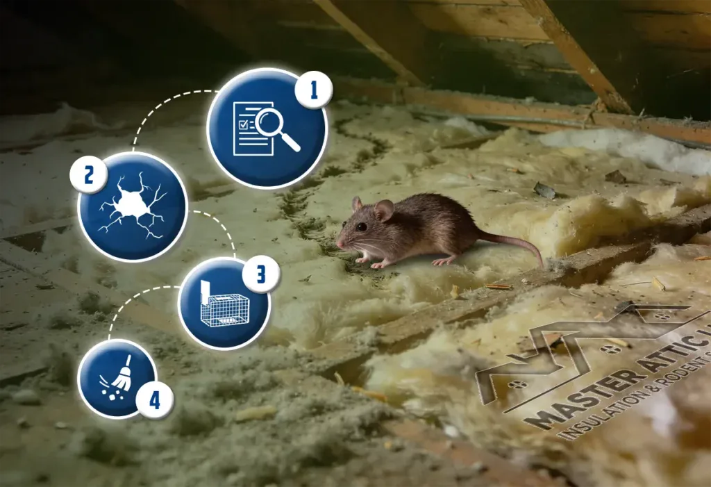 Inspection of the attic