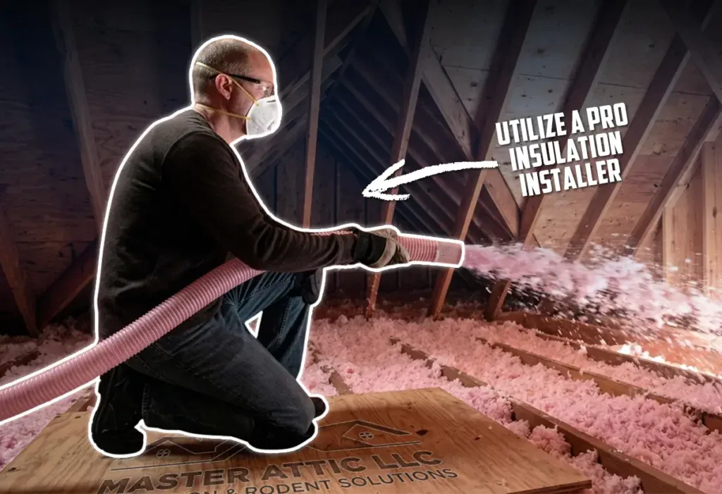 Installing New Attic Insulation