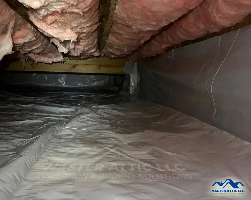 New Crawlspace Insulation in South Plainfield, New Jersey