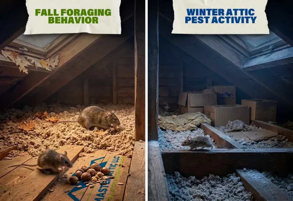 What Are The Seasons When Attic Pests Are Most Active