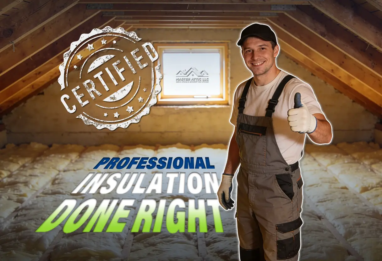 Why Professional Installation For Attic Insulation Matters