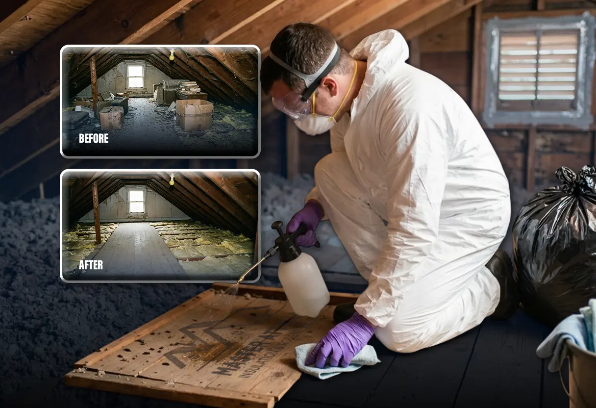 Professional Removal Of Rodent Droppings