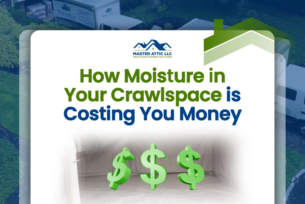 How Moisture in Your Crawlspace is Costing You Money