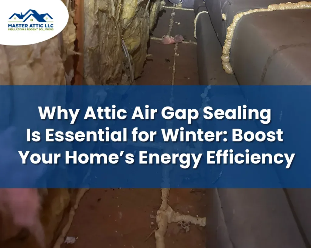 Why Attic Air Gap Sealing Is Essential for Winter: Boost Your Home’s Energy Efficiency