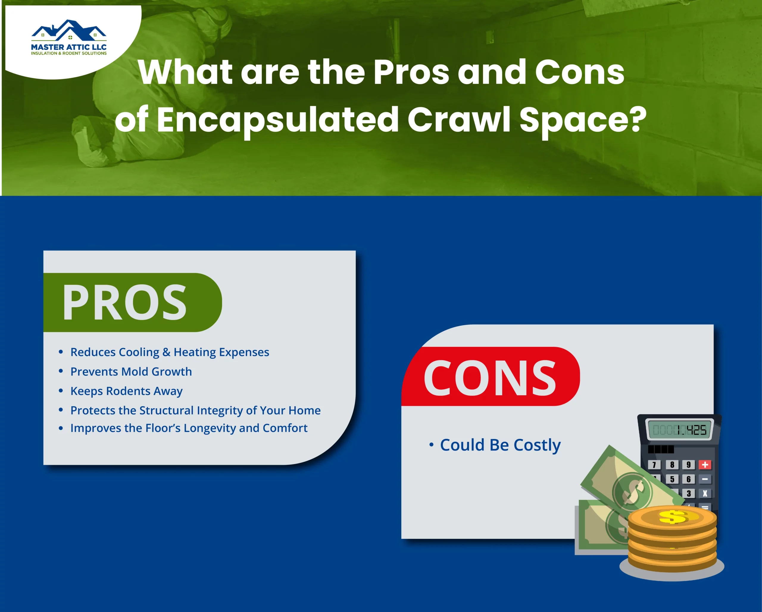 What are the Pros and Cons of Encapsulated Crawl Space