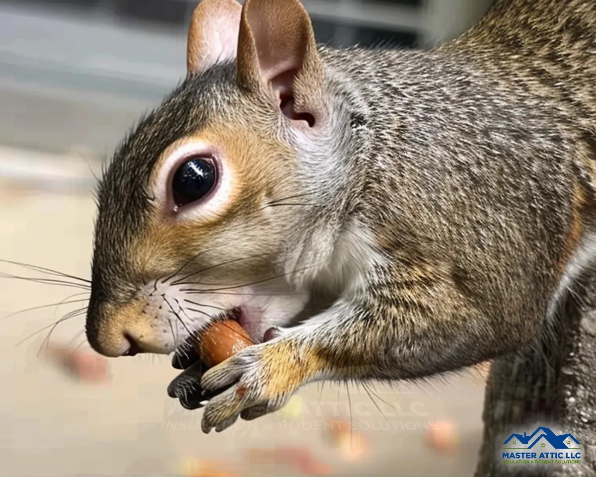 Squirrels Keep Coming Back Due to Food