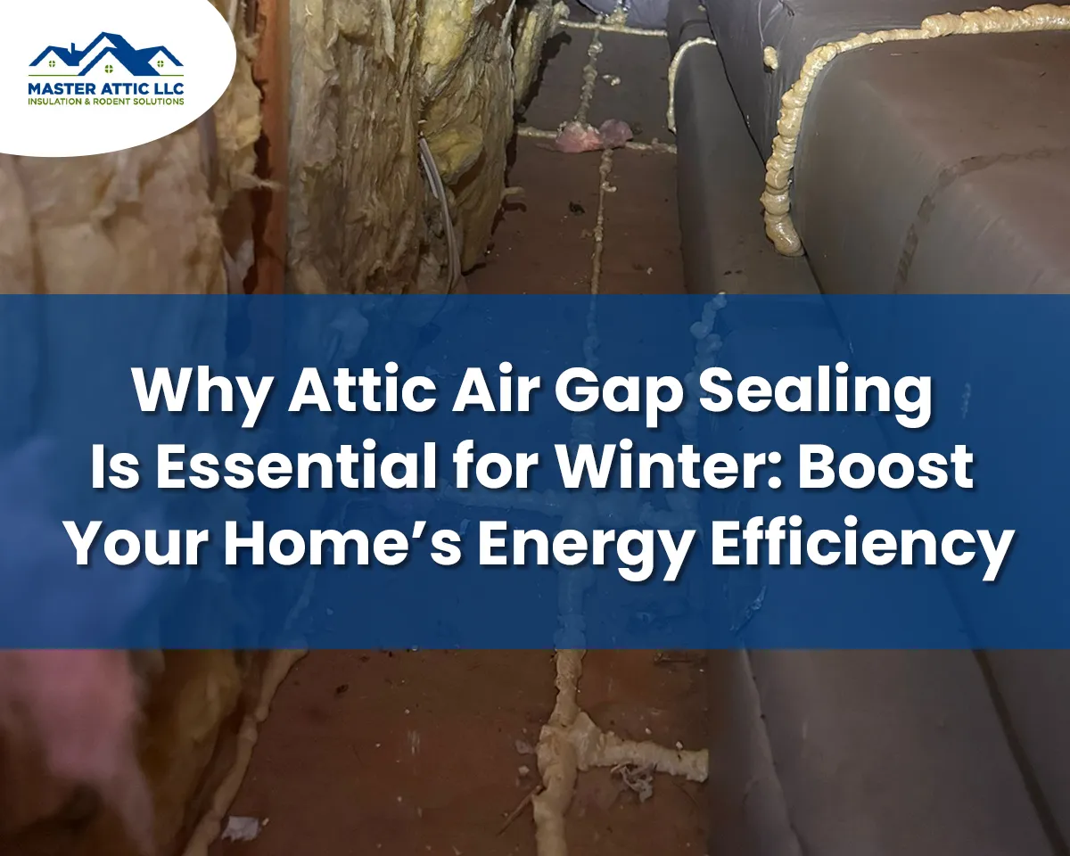 Rodent Proofing Bridgeton New Jersey 19 Why Attic Air Gap Sealing is Essential for Winter Boost Your Homes Energy Efficiency