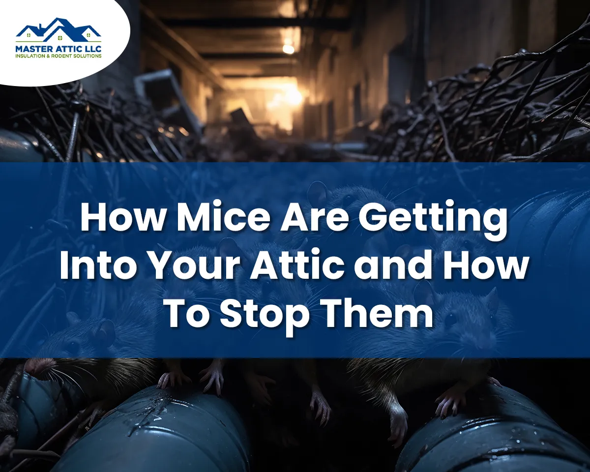 How To Insulate A Crawlspace Effectively 13 How Mice Are Getting Into Your Attic and How To Stop Them