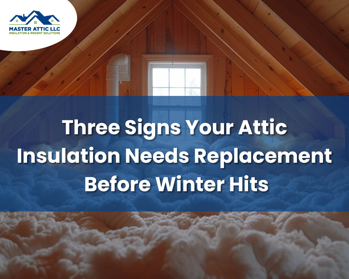 Three Signs Your Attic Insulation Needs Replacement Before Winter Hits