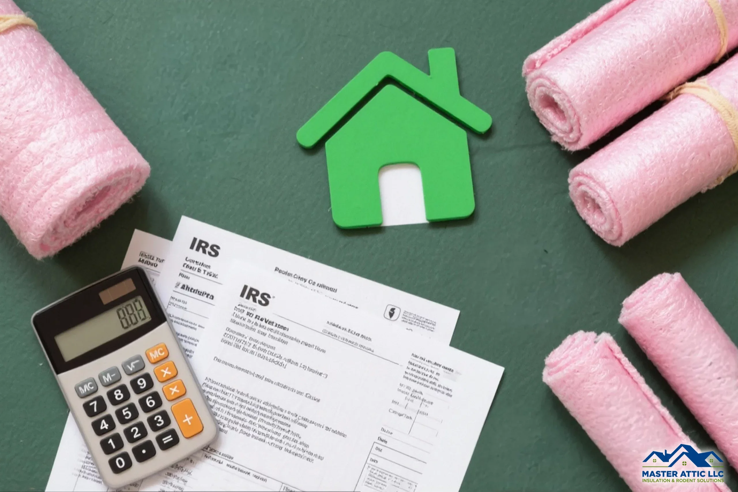 View of a well-insulated attic showing energy efficiency.